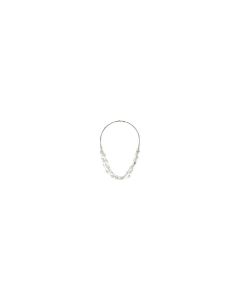 Freshwater Cultured Pearl & Crystal Necklace