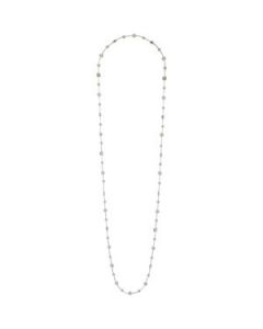 Freshwater Cultured Pearl And Genuine Crystal Necklace N/A N\A 5.5 - 6Mm/ 7.5 - 8Mm/ 8.5Mm/ 42.25 Inch