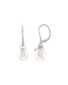 Sterling Silver Freshwater Cultured Pearl Earrings