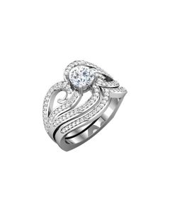 Semi-Mount Engagement Ring or Matching Band