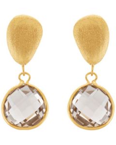 Gen Checboard Lt Smok Quar Ear N\A  Pair/16.00X16.00Mm