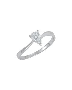 Diamond Cluster Ring