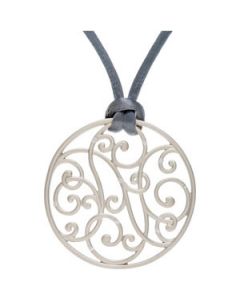 Diamond Necklace Sterling Silver  1/10 Ct Tw 18