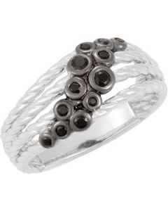 Genuine Spinel Ring Sterling Silver  Size 07.00 Genuine Spinel Ring