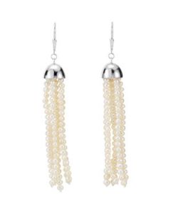 Freshwater Cultured Pearl Earrings Sterling Silver  2-3 Mm Pair