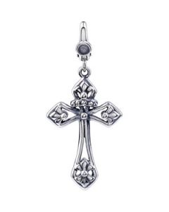 Cross Charm Sterling Silver  30.00X19.00 Mm Cross Charm