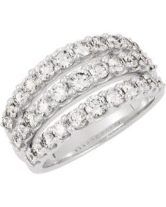 Diamond Ring 14K White Gold 2 Cttw  Diamond Ring