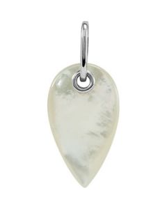 Genuine Mother Of Pearl Pendant Sterling Silver  33.00X19.00 Mm Genuine Mother Of Pearl Pendant