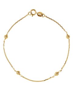 14kt Yellow Gold Bead 6