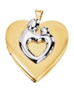 Heart Shaped Mother & Child® Locket