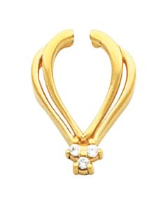 Pendant Enhancer 14K Yellow Gold Pendant