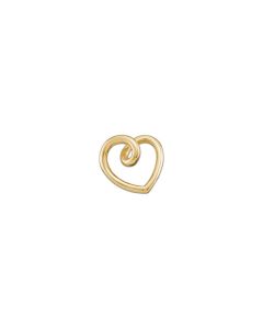 Gold Fashion Heart Pendant