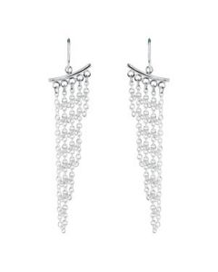 Dangle Earrings Sterling Silver  Pair Dangle Earrings