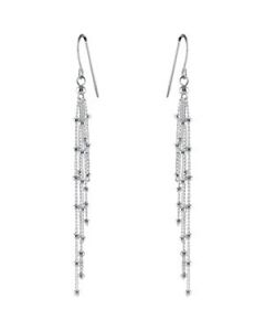 Dangle Earrings Sterling Silver  Pair Dangle Earrings