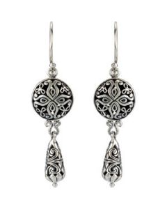 Dangle Earrings Sterling Silver  Pair Dangle Earrings