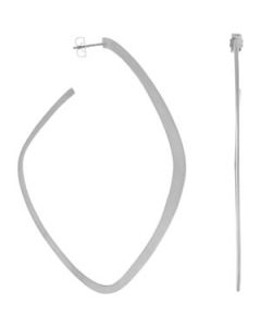 Fashion Hoop Earrings N\A  Pair 73.75X48.25 Mm