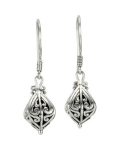 Fashion Earrings With Dangle Sterling Silver  Pair Fashion Earrings With Dangle