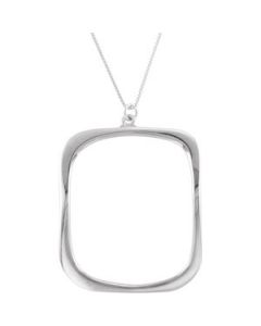Fashion Necklace Sterling Silver  18.00 Inches Fashion Necklace