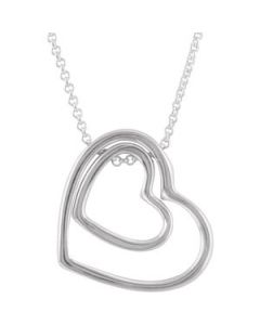 Fashion Necklace Sterling Silver  18.00 Inches Fashion Necklace