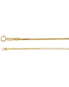 14kt Yellow 1.75mm Solid Box 20