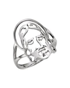 Face of Jesus Ring