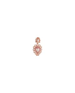 Genuine Morganite & Pink Tourmaline Pendant