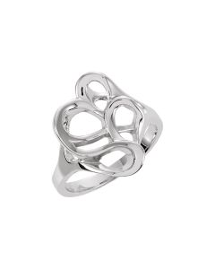 14kt White Metal Fashion Ring
