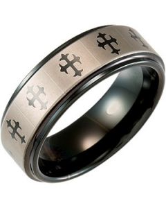 CROSS LASER RIDGED SAT & P BAN N\A  9 ONE PIECE