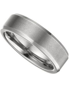 BEVELED BAND N\A  7.5 ONE PIECE