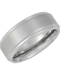 RIDGED BAND N\A  SIZE 08.50 ONE PIECE