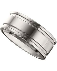 GROOVED FLAT BAND N\A  9.5 ONE PIECE