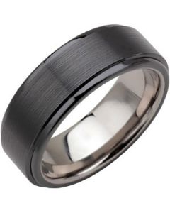 RIDGED BAND N\A  8 ONE PIECE