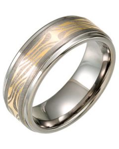 LASER FAUX MOKUME GANE N\A  7.5 ONE PIECE