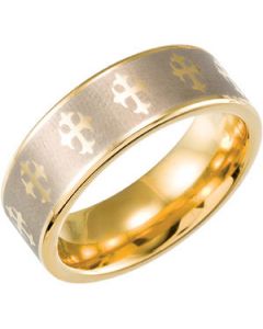 GOLD IMMRSD PLTD CROSS RIDG BD N\A  11.5 ONE PIECE