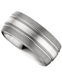 SLIGHT DOME GROOVED SATIN BAND N\A  11.5 ONE PIECE