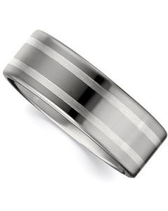FLAT BAND W/STER INLAY N\A  11 ONE PIECE