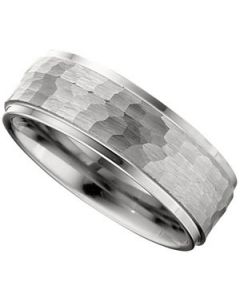 RIDGED BAND N\A  SIZE 08.00 ONE PIECE