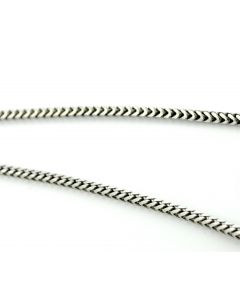 Franko Snake Box Chain Solid 2mm 24 Inches Long with Lobster Clasp
