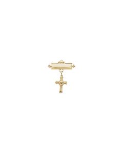 Baptismal Brooch with Cross