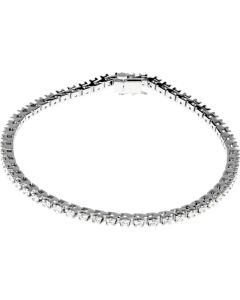 14kt White 2 CTW Diamond Line 7.25