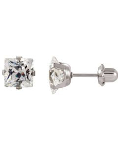 Cubic Zirconia Piercing Earrings
