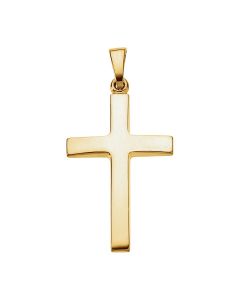 14kt Yellow Cross Pendant