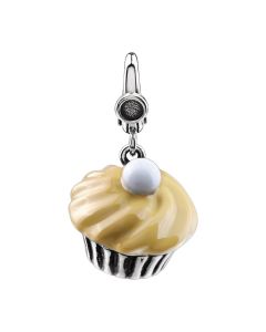 Enamel Cupcake Charm