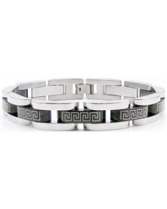 11Mm Greek Key Link Bracelet N\A  08.50 Inch