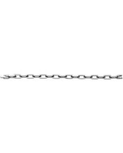 6.5Mm Steel Polished Link Chain Stainless Steel N\A 8.5 Inch 6.5Mm