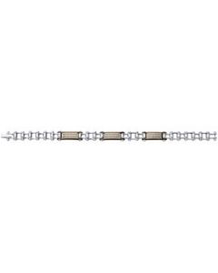 9Mm Greek Key Link Bracelet N\A  08.20 Inch