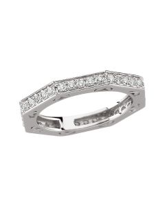 Round Diamond Eternity Band