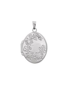 Sterling Silver Oval Locket