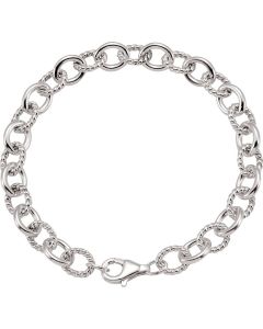 Sterling Silver Link 7.5