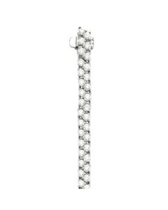 Line Bracelet 14K White Gold 06.00 Cttw